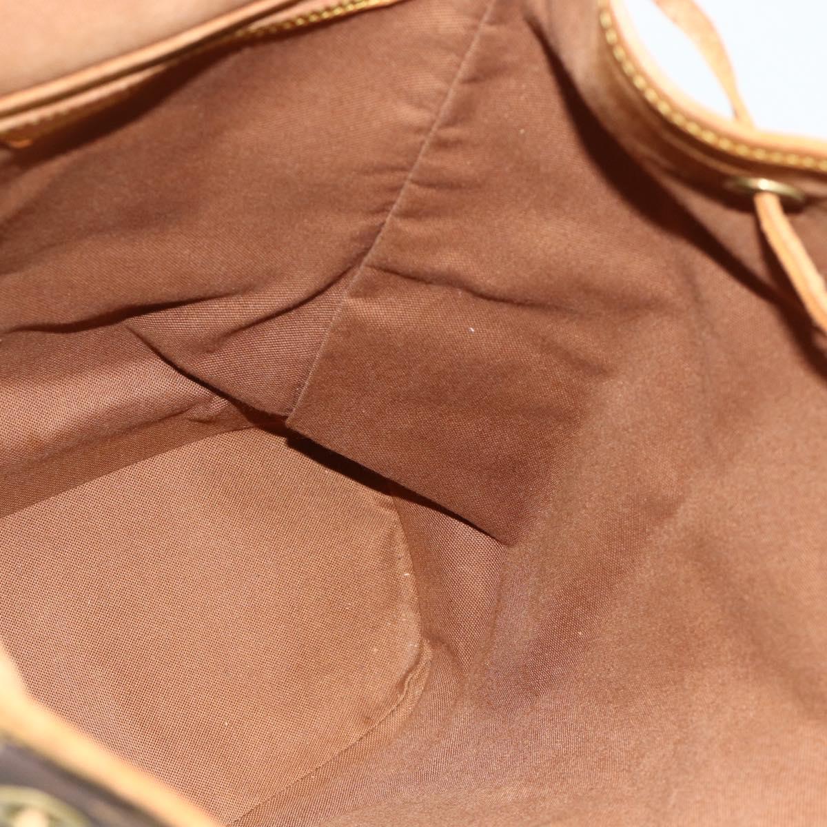 LOUIS VUITTON Monogram Montsouris GM Backpack M51135 LV Auth 175760
