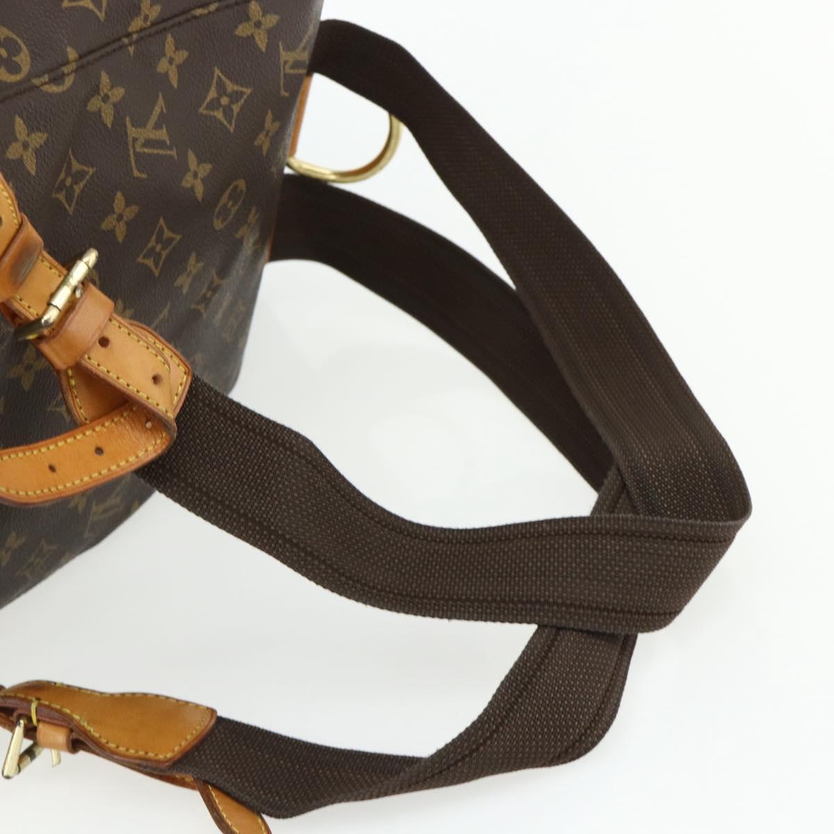 LOUIS VUITTON Monogram Montsouris GM Backpack M51135 LV Auth 175760