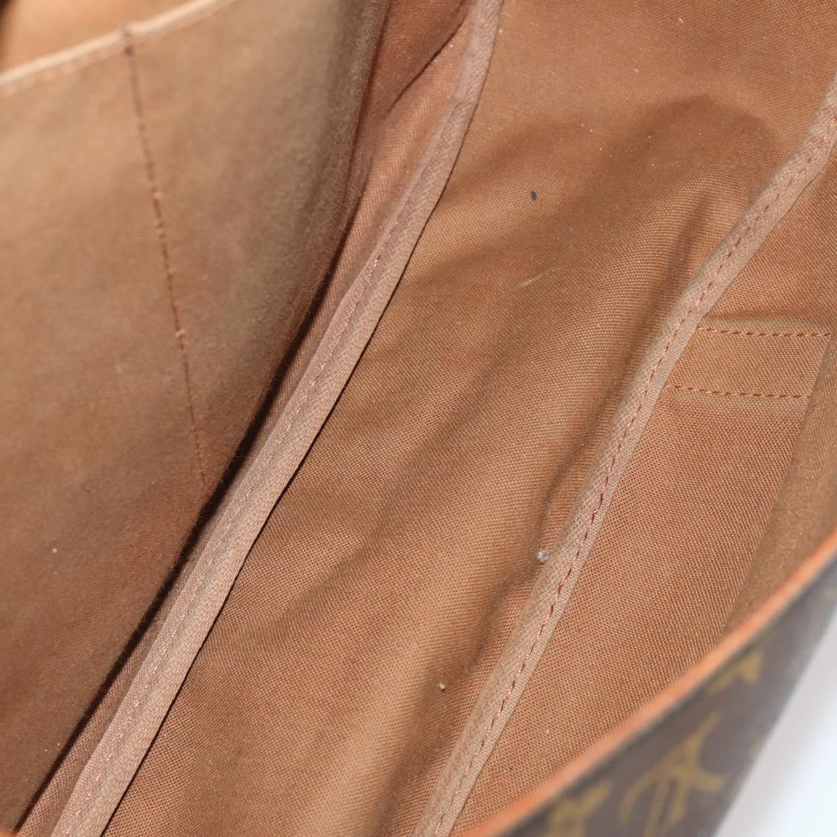 LOUIS VUITTON Monogram Saumur 43 Shoulder Bag M42252 LV Auth 175763