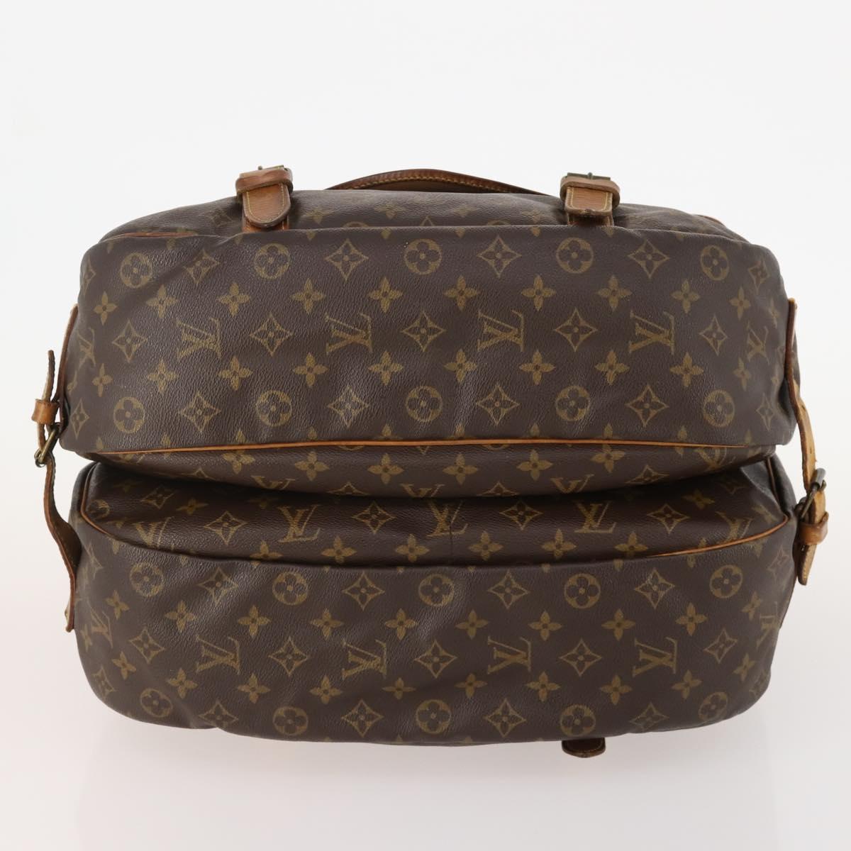 LOUIS VUITTON Monogram Saumur 43 Shoulder Bag M42252 LV Auth 175763