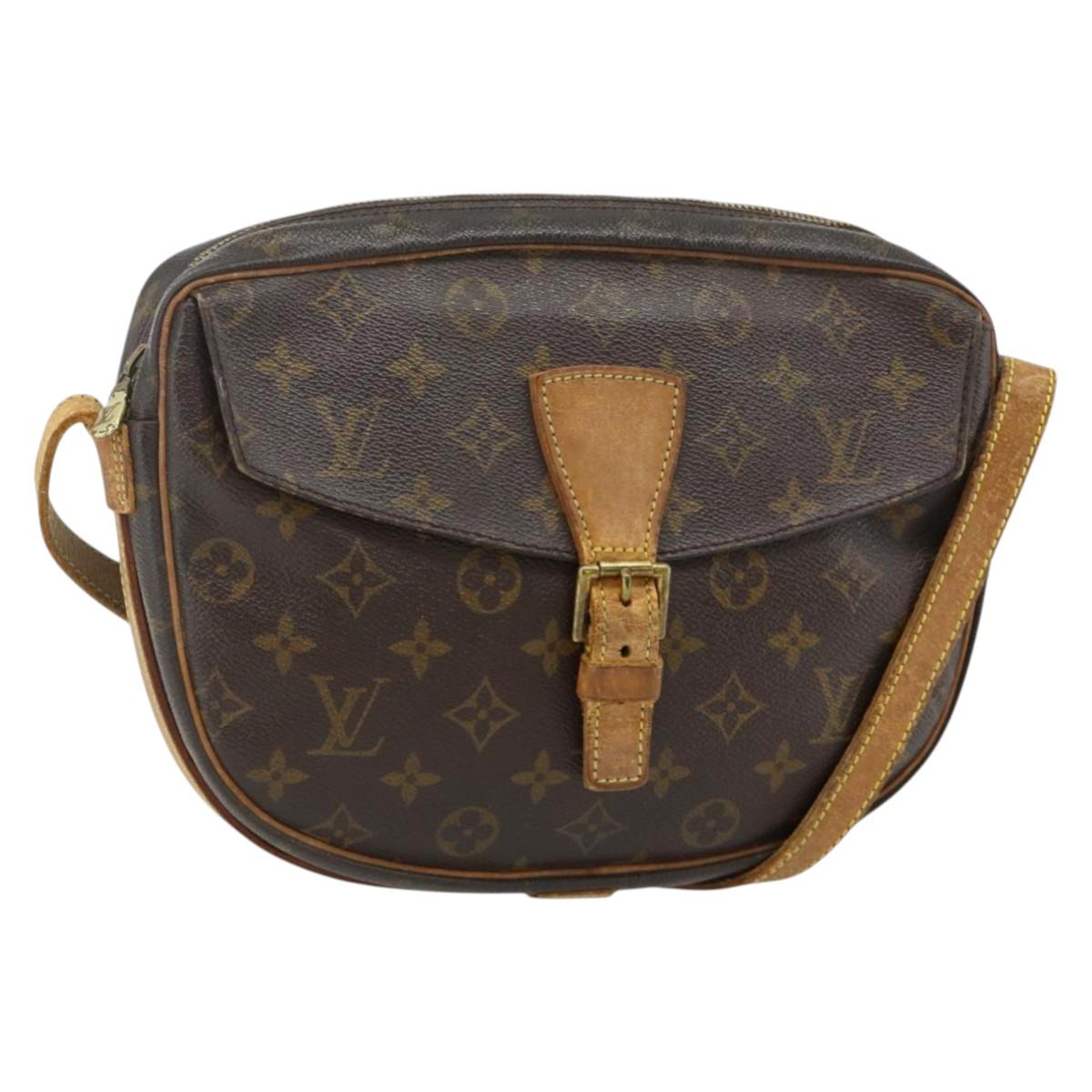 LOUIS VUITTON Monogram Jeune Fille GM Shoulder Bag M51225 LV Auth 175764