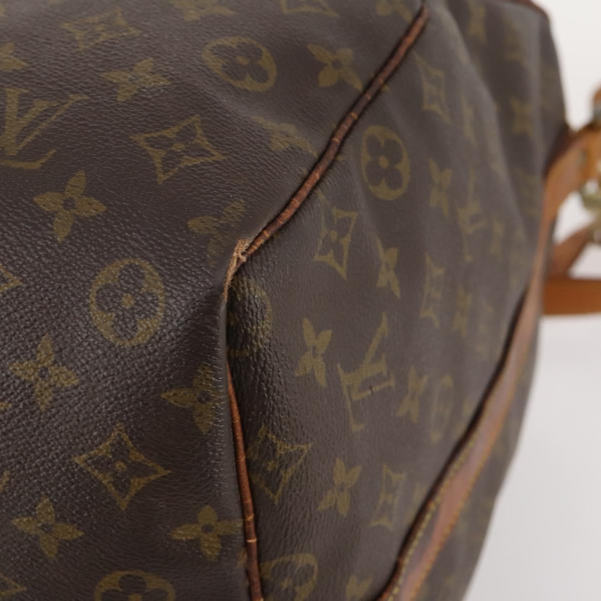 LOUIS VUITTON Monogram Keepall Bandouliere 60 Boston Bag M41412 LV Auth 175768