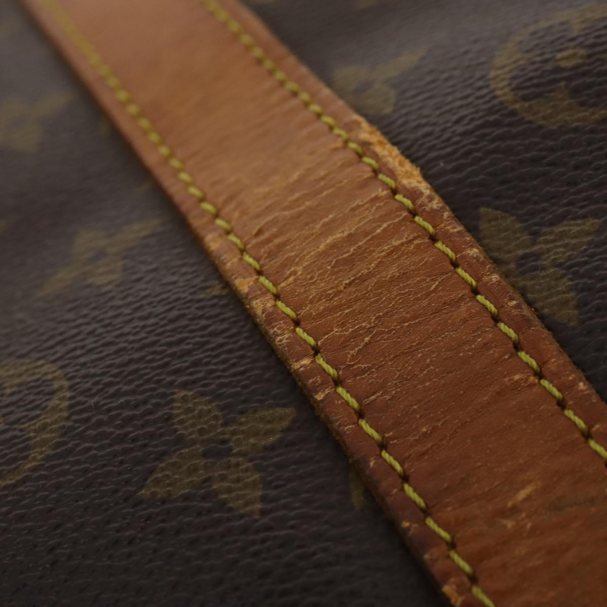 LOUIS VUITTON Monogram Keepall Bandouliere 60 Boston Bag M41412 LV Auth 175768