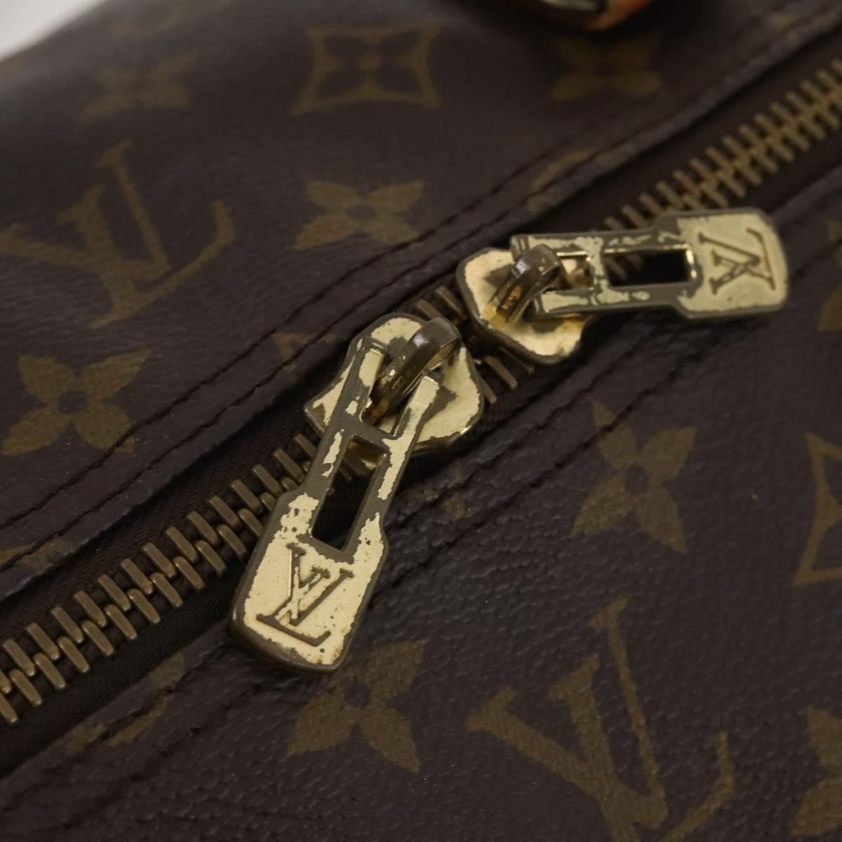 LOUIS VUITTON Monogram Keepall Bandouliere 60 Boston Bag M41412 LV Auth 175768