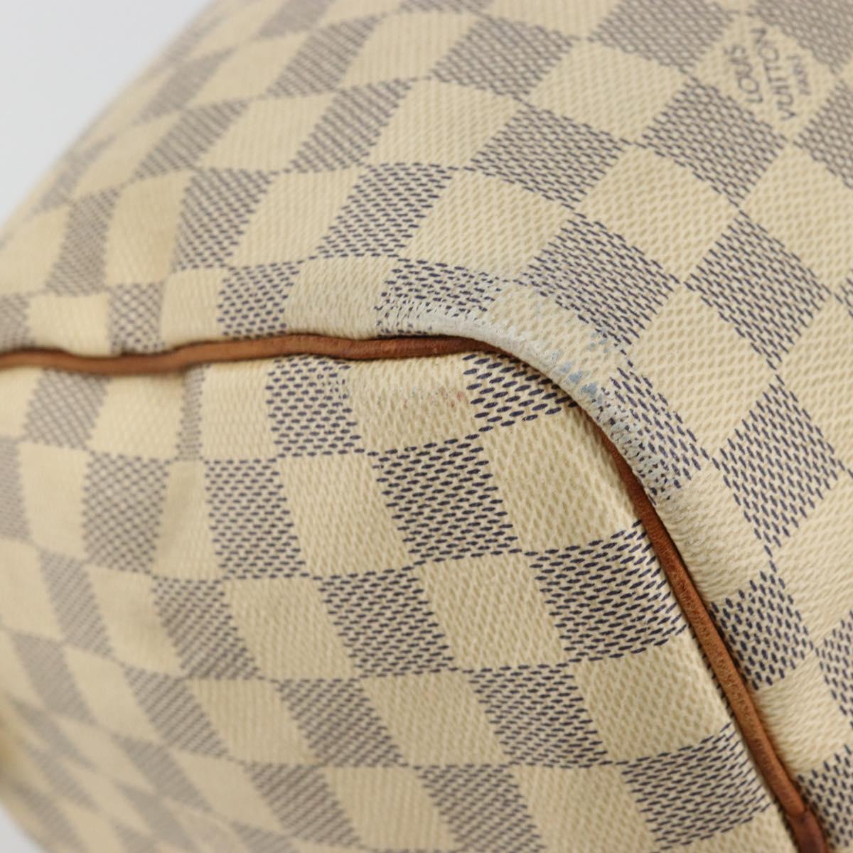LOUIS VUITTON Damier Azur Speedy 30 Hand Bag N41533 LV Auth 175865A