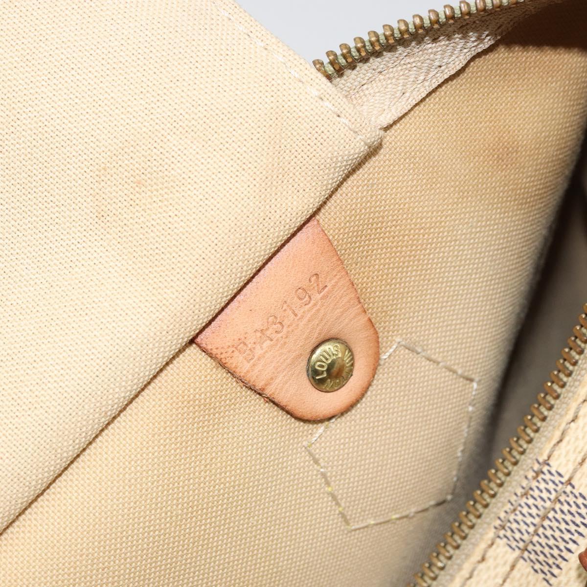 LOUIS VUITTON Damier Azur Speedy 30 Hand Bag N41533 LV Auth 175865A