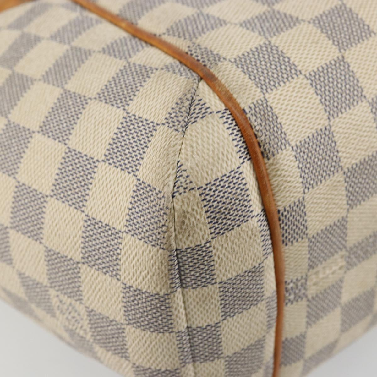 LOUIS VUITTON Damier Azur Totally PM Tote Bag N41280 LV Auth 175875