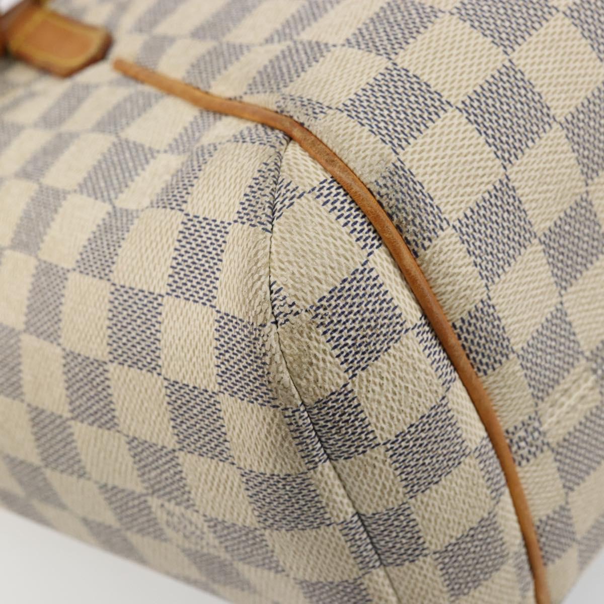 LOUIS VUITTON Damier Azur Totally PM Tote Bag N41280 LV Auth 175875