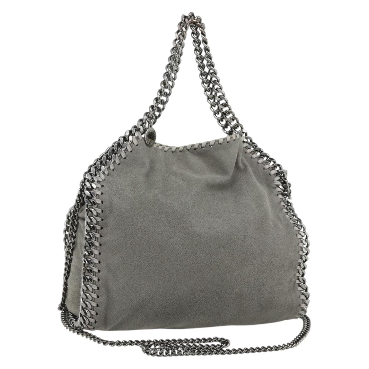 Stella MacCartney Chain Farabella Mini Bag Polyester 2way 371223 Auth 175884