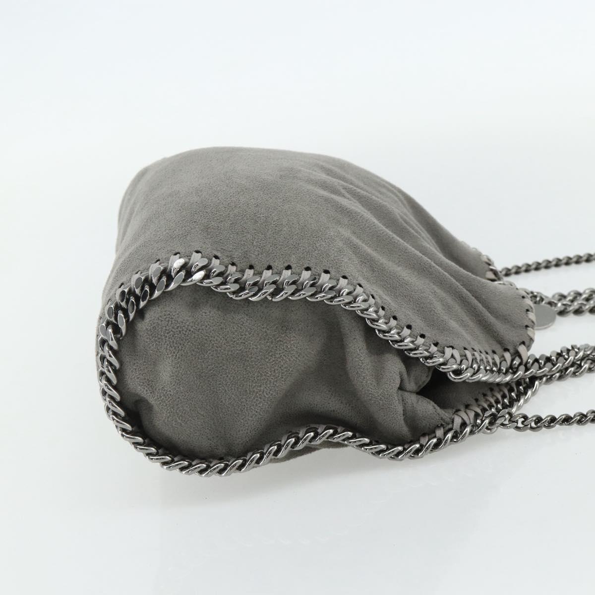 Stella MacCartney Chain Farabella Mini Bag Polyester 2way 371223 Auth 175884