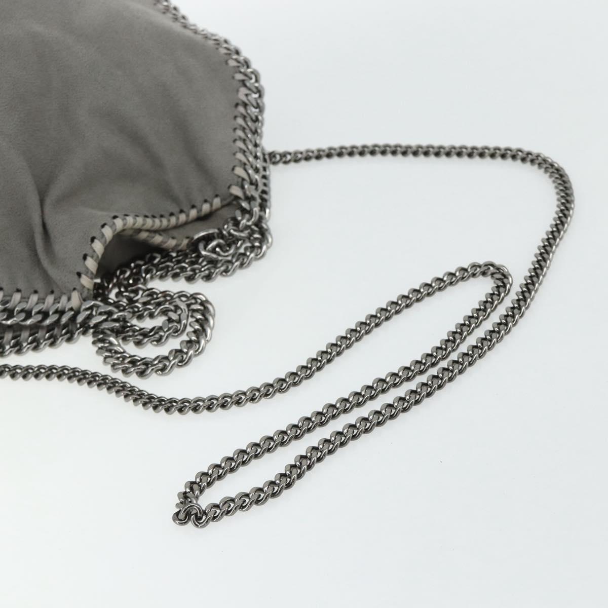 Stella MacCartney Chain Farabella Mini Bag Polyester 2way 371223 Auth 175884