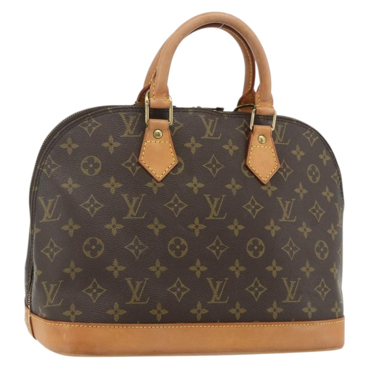LOUIS VUITTON Monogram Alma Hand Bag M51130 LV Auth 175911A