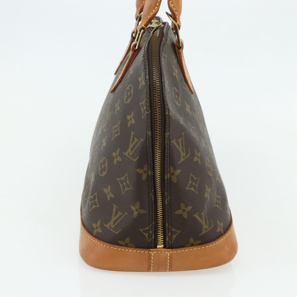 LOUIS VUITTON Monogram Alma Hand Bag M51130 LV Auth 175911A