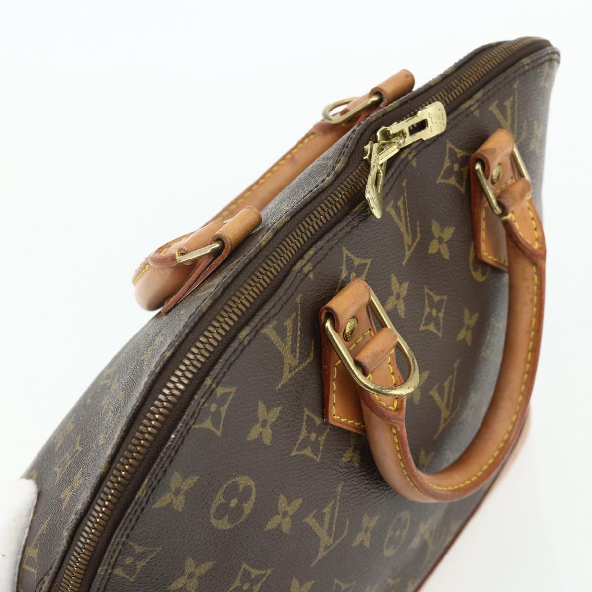 LOUIS VUITTON Monogram Alma Hand Bag M51130 LV Auth 175911A