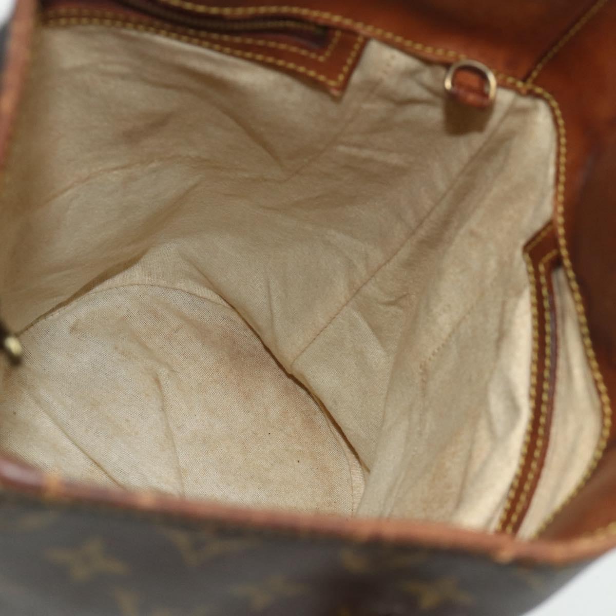 LOUIS VUITTON Monogram Bucket GM Shoulder Bag M42236 LV Auth 175936