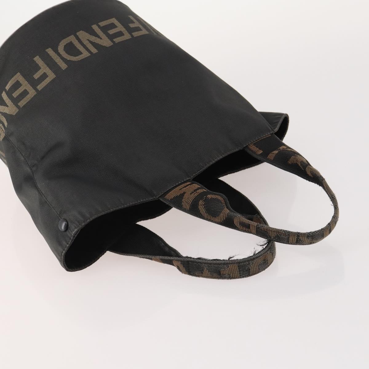 Chloe Fendi Etro Shoulder Bag PVC nylon 3 Set Black Brown Auth 175940