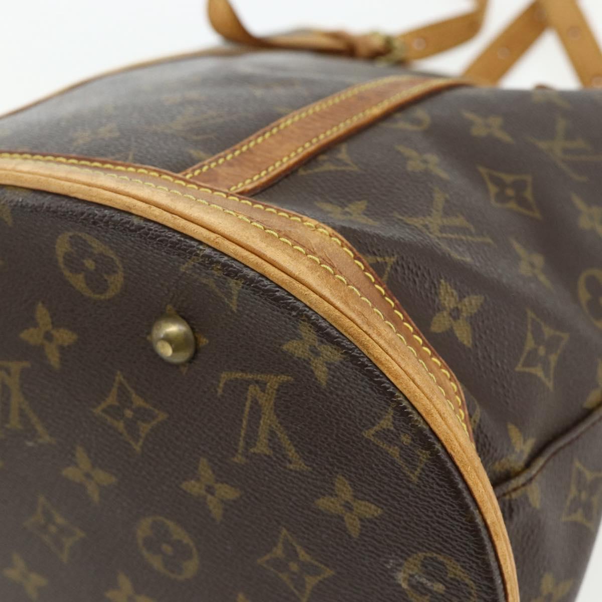 LOUIS VUITTON Monogram Bucket GM Shoulder Bag M42236 LV Auth 175952