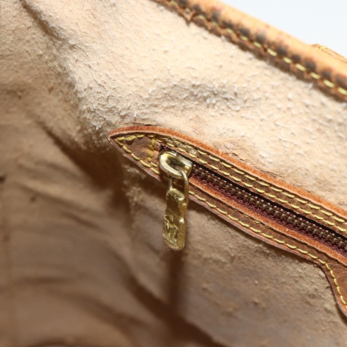 LOUIS VUITTON Monogram Bucket GM Shoulder Bag M42236 LV Auth 175952