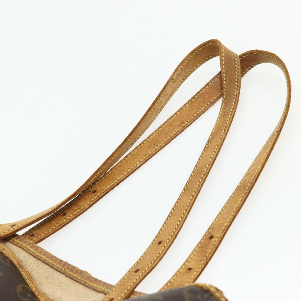 LOUIS VUITTON Monogram Bucket GM Shoulder Bag M42236 LV Auth 175952
