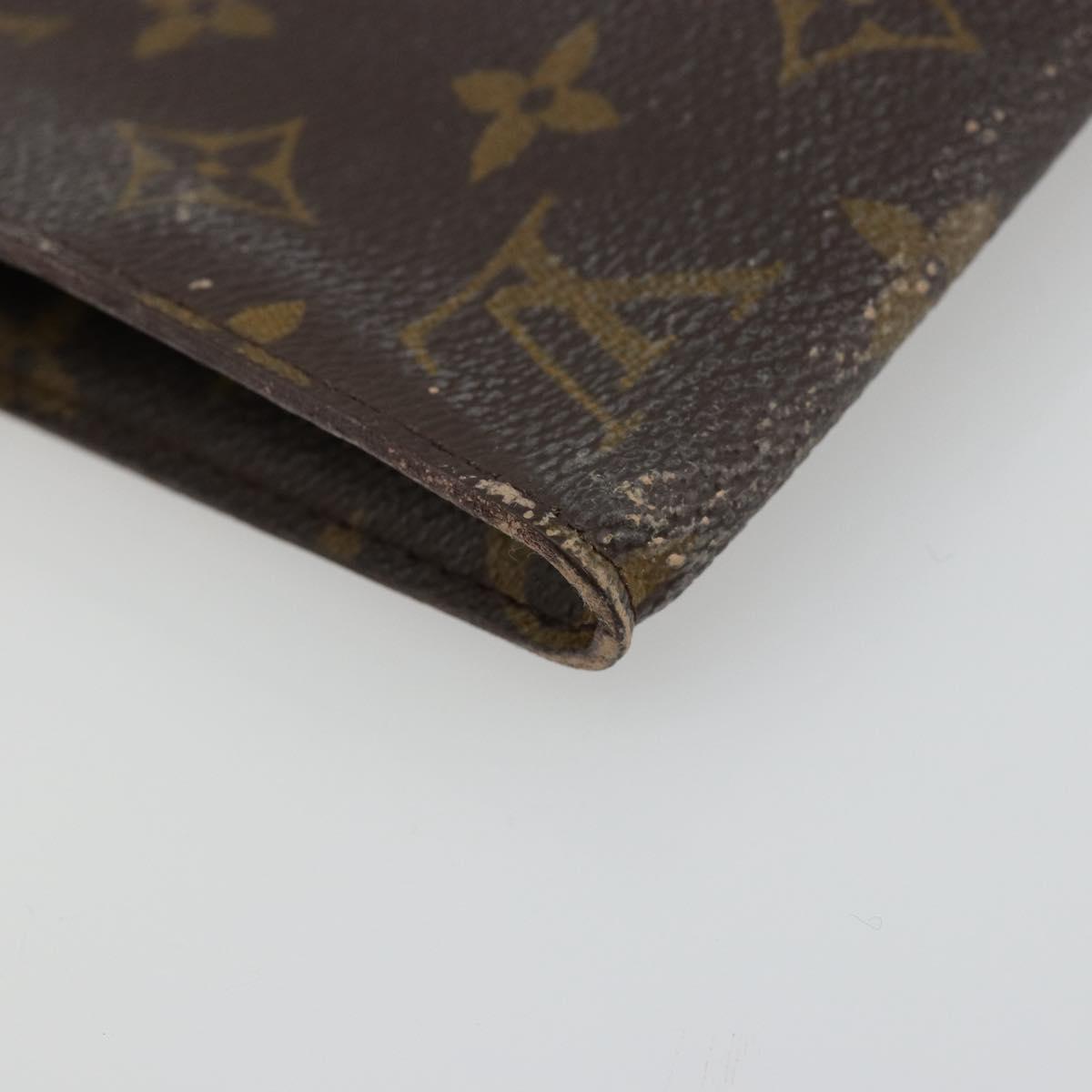 LOUIS VUITTON Monogram Bucket GM Accessory Pouch LV Auth 175953