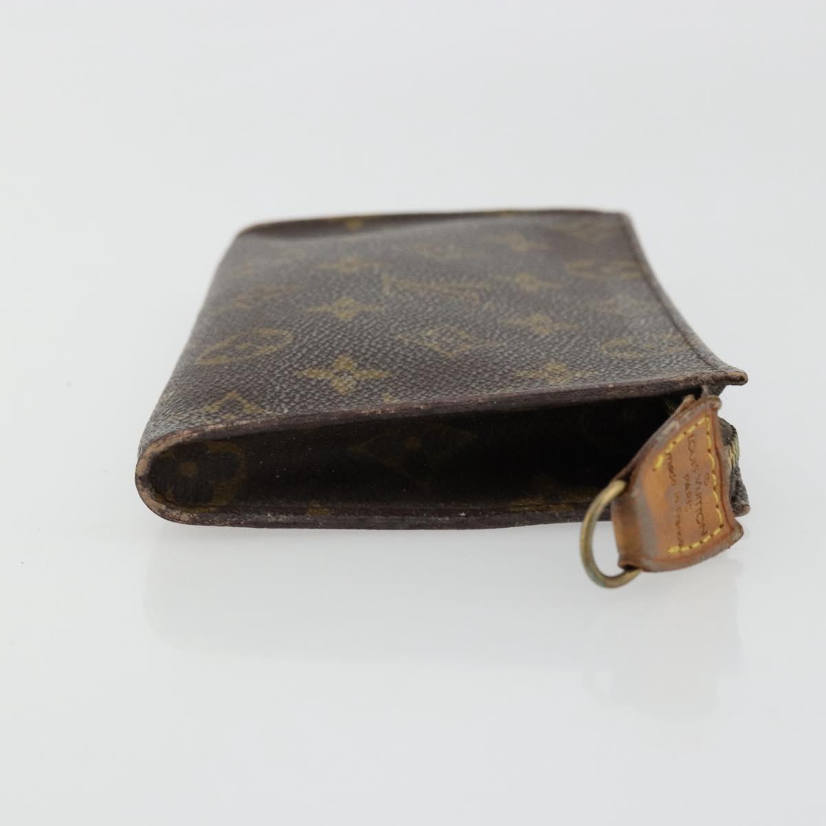 LOUIS VUITTON Monogram Bucket GM Accessory Pouch LV Auth 175953