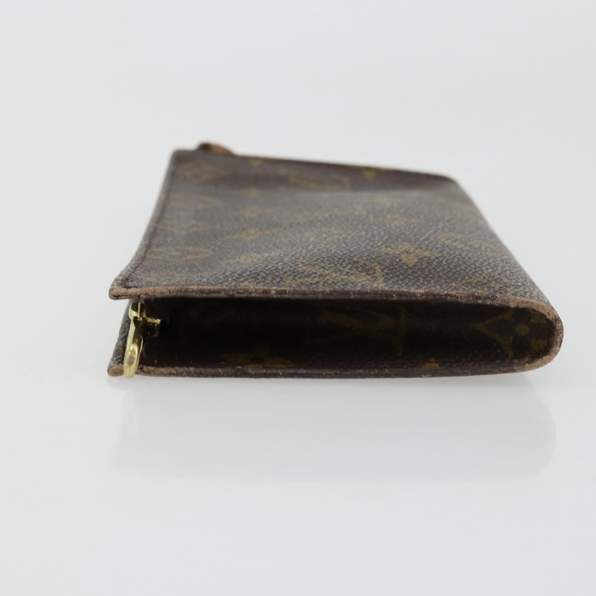 LOUIS VUITTON Monogram Bucket GM Accessory Pouch LV Auth 175953