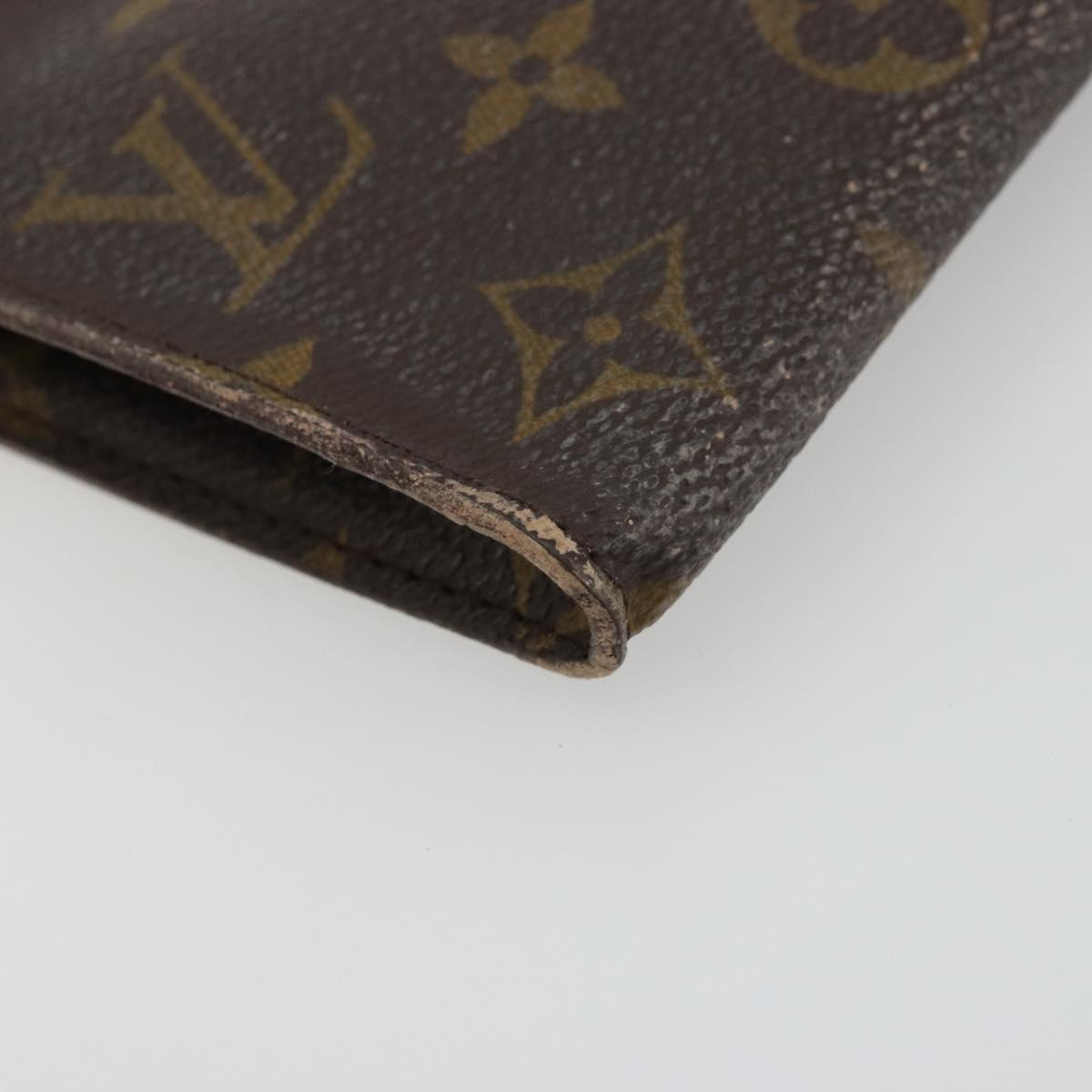 LOUIS VUITTON Monogram Bucket GM Accessory Pouch LV Auth 175953