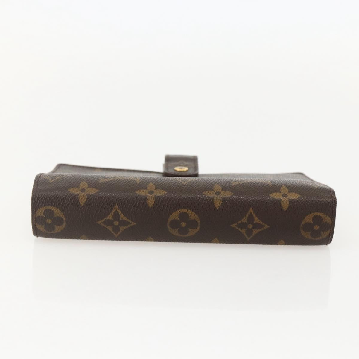 LOUIS VUITTON Monogram Agenda MM Day Planner Cover R20105 LV Auth 175981
