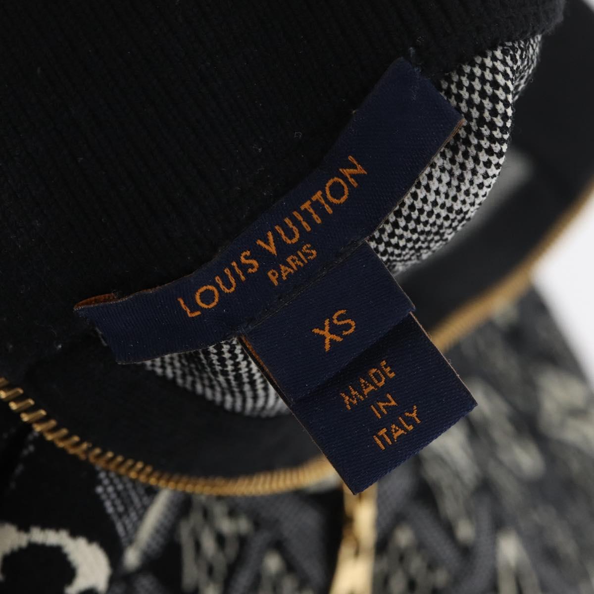 LOUIS VUITTON Pre Owned 1854 Print Knit Skirt Navy LV Auth 175993A