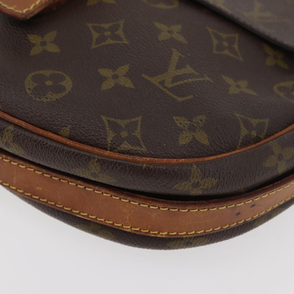 LOUIS VUITTON Monogram Jeune Fille GM Shoulder Bag M51225 LV Auth 175997