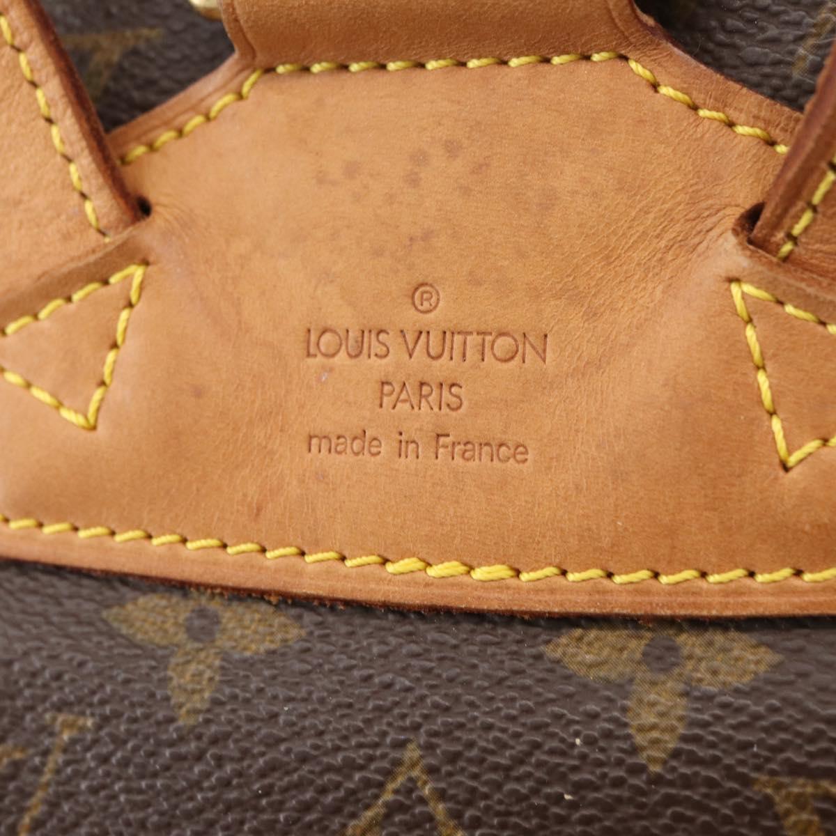 LOUIS VUITTON Monogram Montsouris MM Backpack M51136 LV Auth 176013