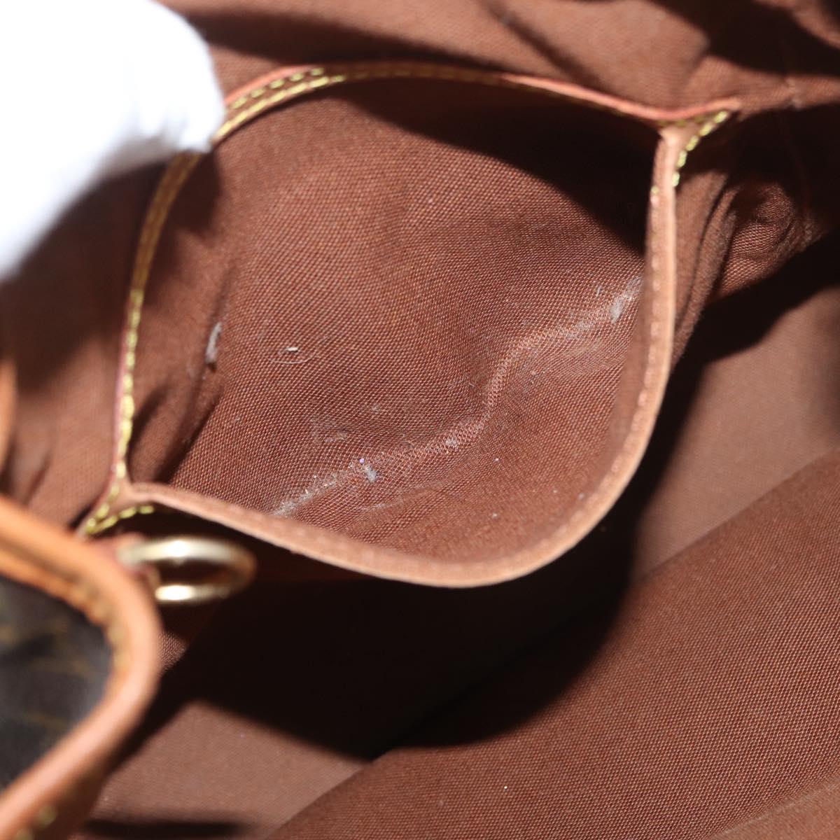LOUIS VUITTON Monogram Montsouris MM Backpack M51136 LV Auth 176013
