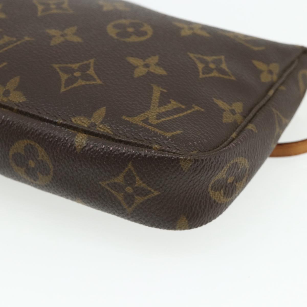 LOUIS VUITTON Monogram Pochette Accessoires Pouch M51980 LV Auth 176017A