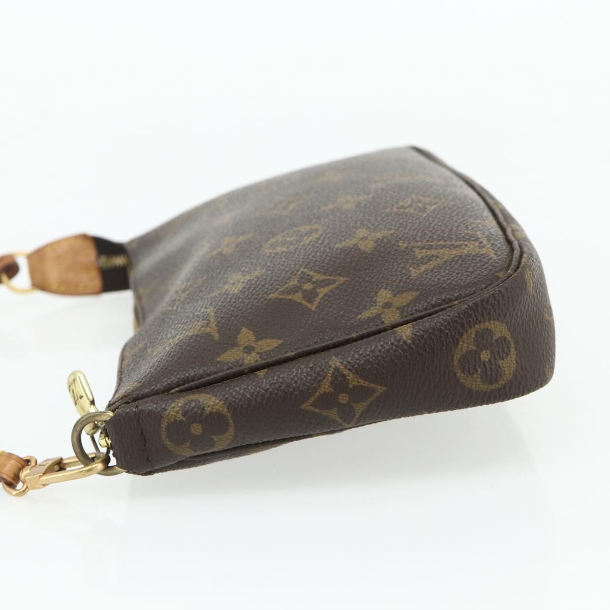 LOUIS VUITTON Monogram Pochette Accessoires Pouch M51980 LV Auth 176017A
