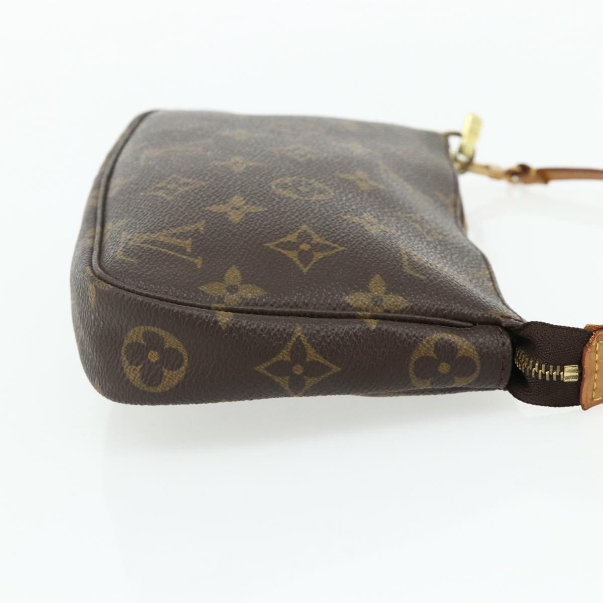 LOUIS VUITTON Monogram Pochette Accessoires Pouch M51980 LV Auth 176017A
