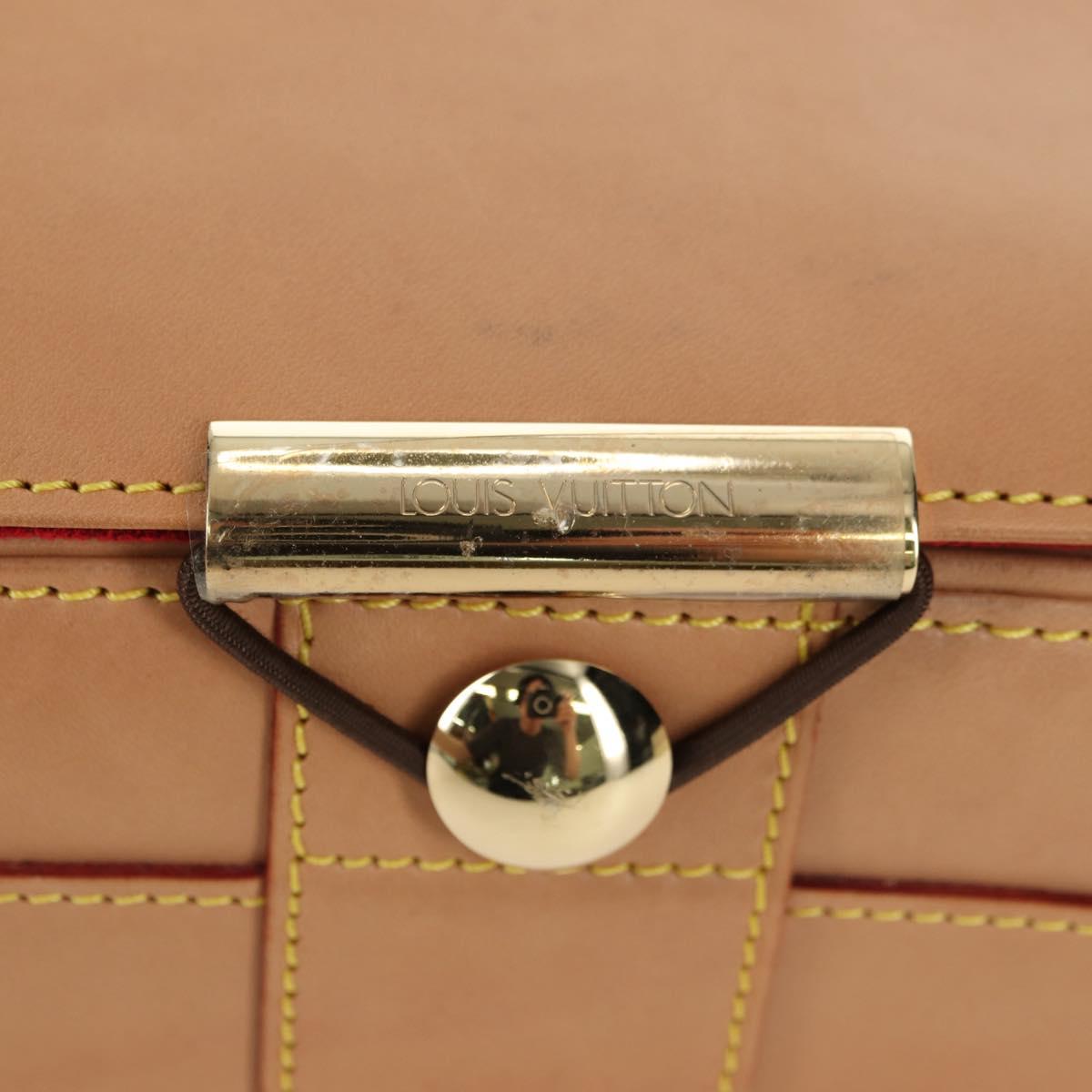 LOUIS VUITTON Nomad SPO Abbesses Shoulder Bag Beige LV Auth 176029SAV