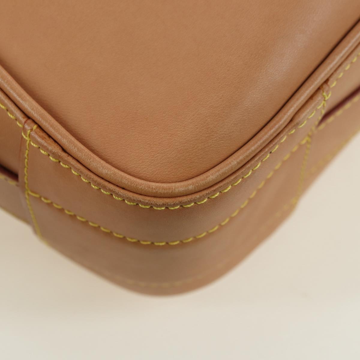 LOUIS VUITTON Nomad SPO Abbesses Shoulder Bag Beige LV Auth 176029SAV