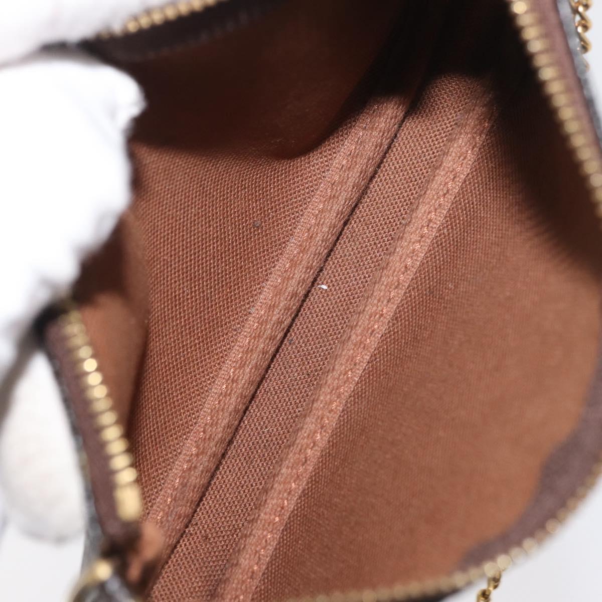 LOUIS VUITTON Monogram Mini Pochette Accessoires Pouch M58009 LV Auth 176073