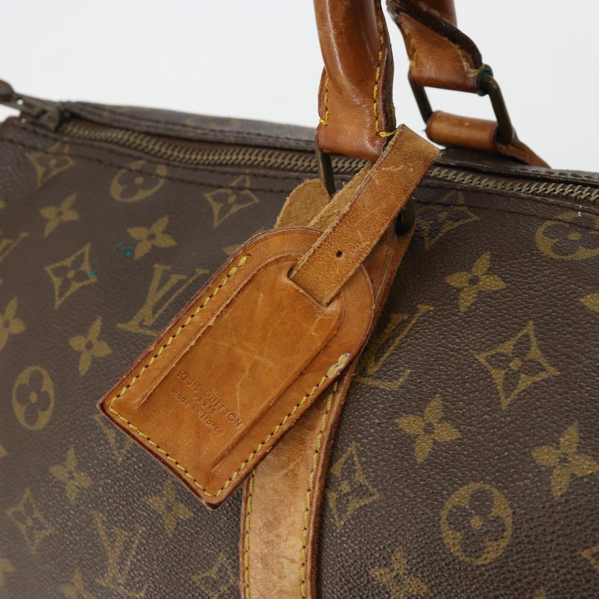LOUIS VUITTON Monogram Keepall 45 Boston Bag M41428 LV Auth 176152