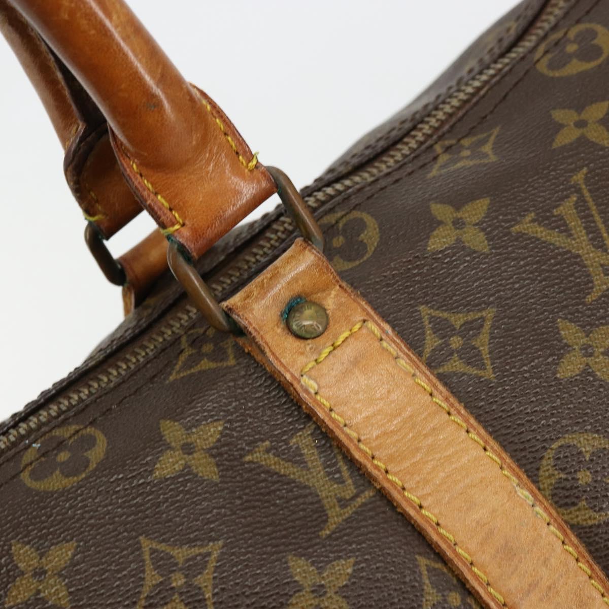 LOUIS VUITTON Monogram Keepall 45 Boston Bag M41428 LV Auth 176152