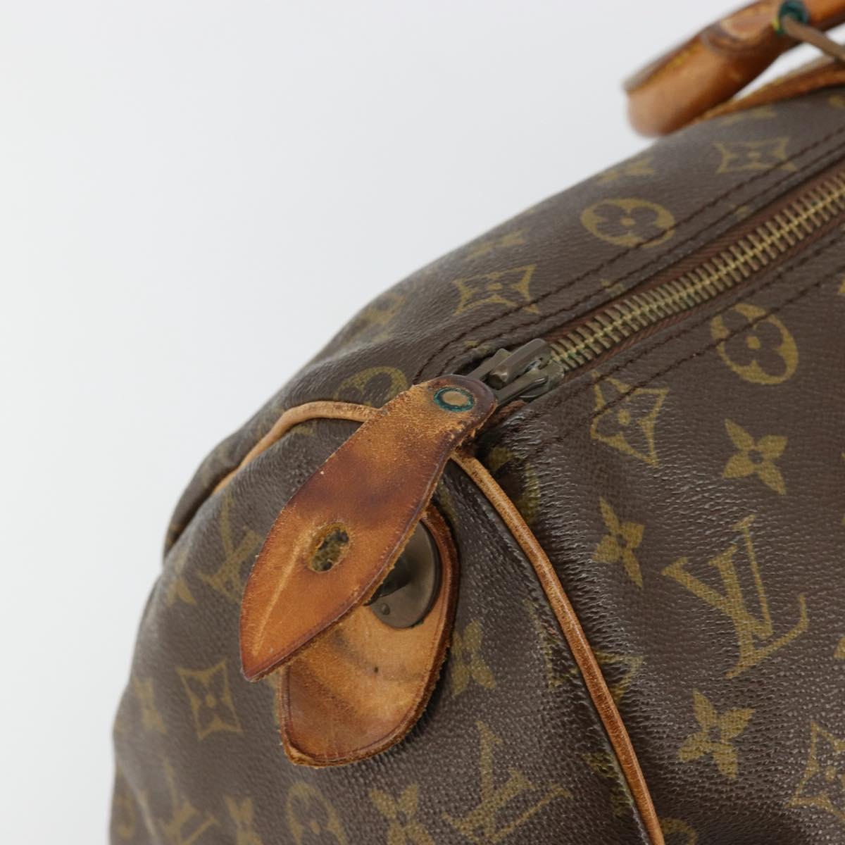 LOUIS VUITTON Monogram Keepall 45 Boston Bag M41428 LV Auth 176152