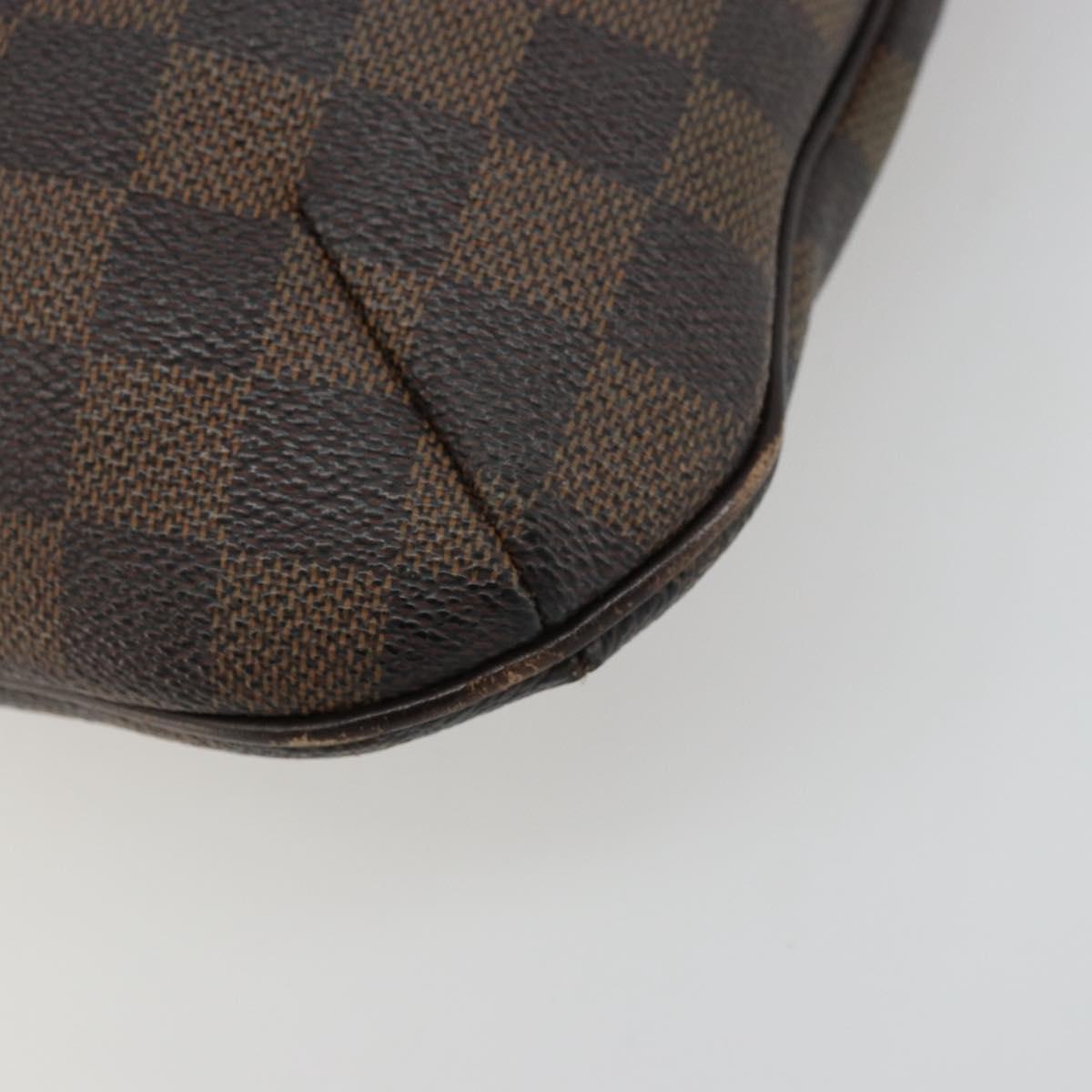 LOUIS VUITTON Damier Ebene Bloomsbury PM Shoulder Bag N42251 LV Auth 176156
