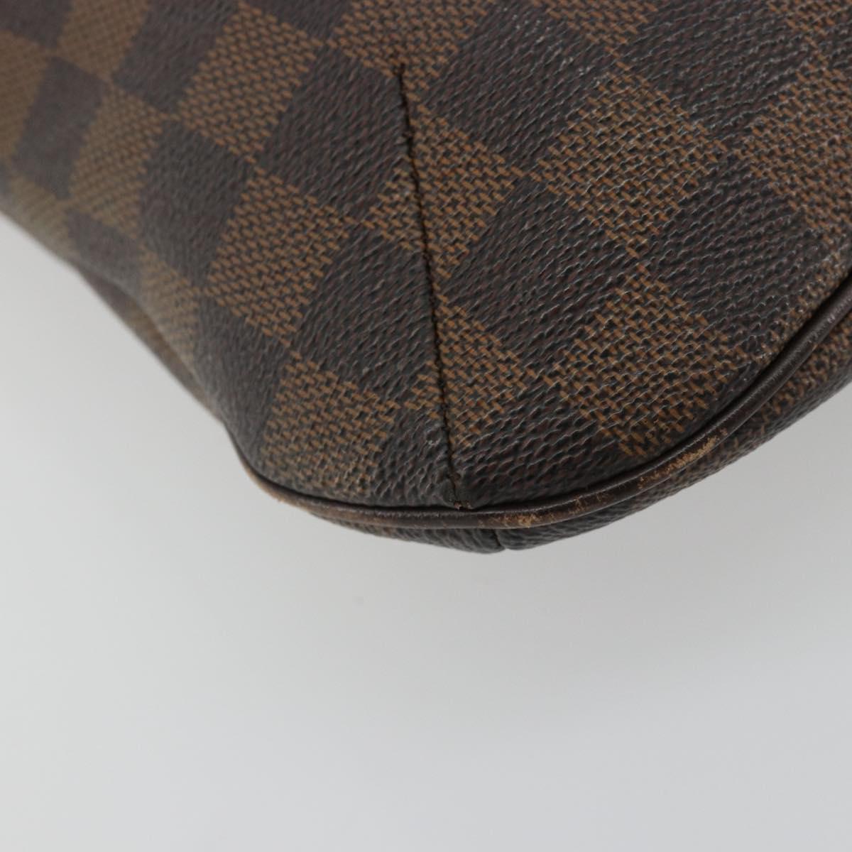 LOUIS VUITTON Damier Ebene Bloomsbury PM Shoulder Bag N42251 LV Auth 176156