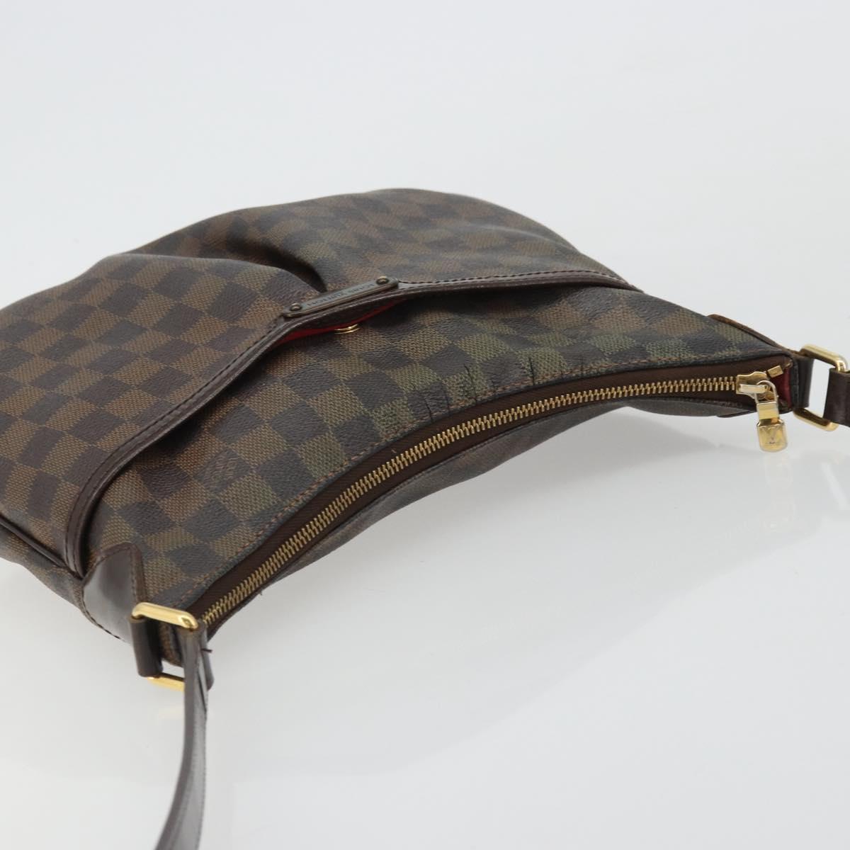 LOUIS VUITTON Damier Ebene Bloomsbury PM Shoulder Bag N42251 LV Auth 176156
