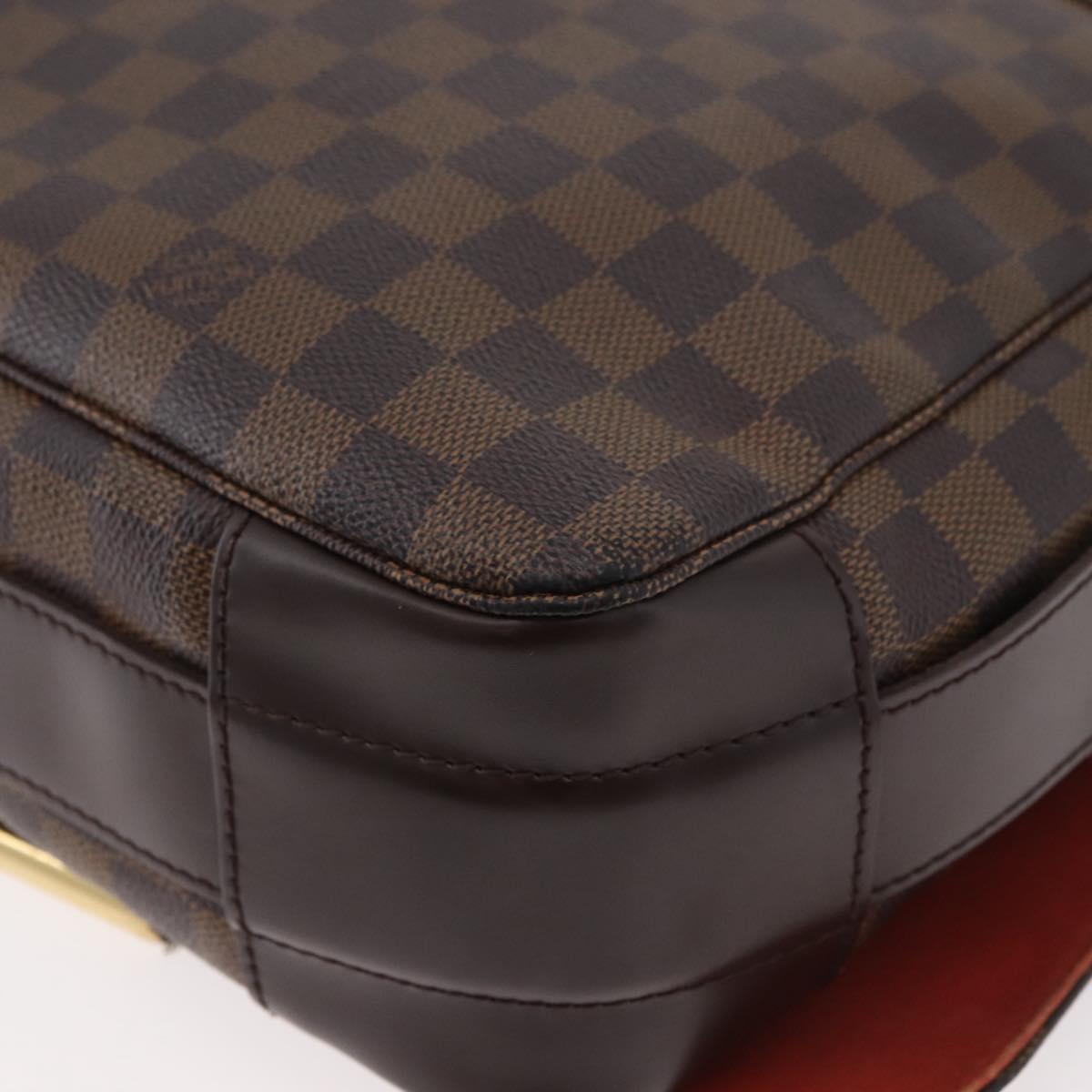 LOUIS VUITTON Damier Ebene Bastille Shoulder Bag N45258 LV Auth 176158