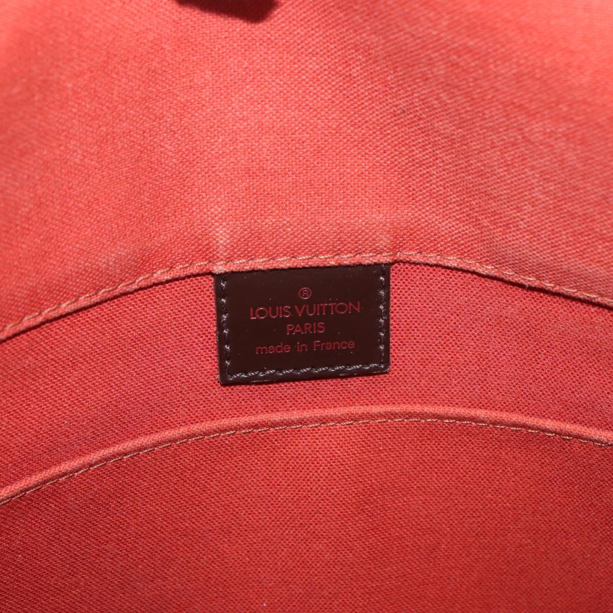 LOUIS VUITTON Damier Ebene Bastille Shoulder Bag N45258 LV Auth 176158