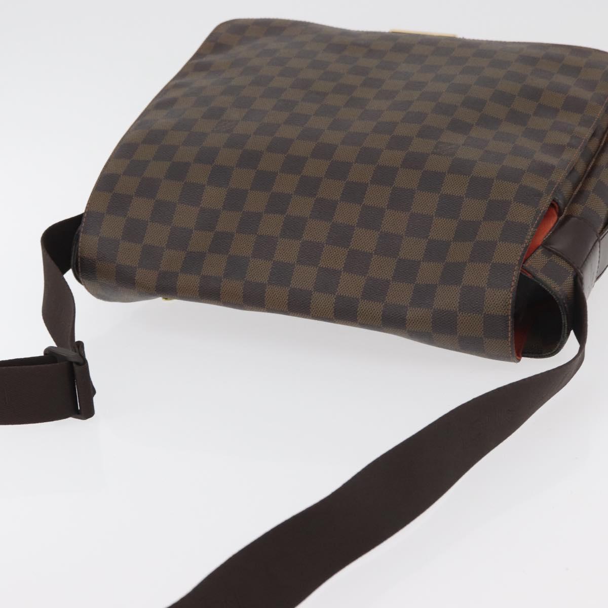 LOUIS VUITTON Damier Ebene Bastille Shoulder Bag N45258 LV Auth 176158