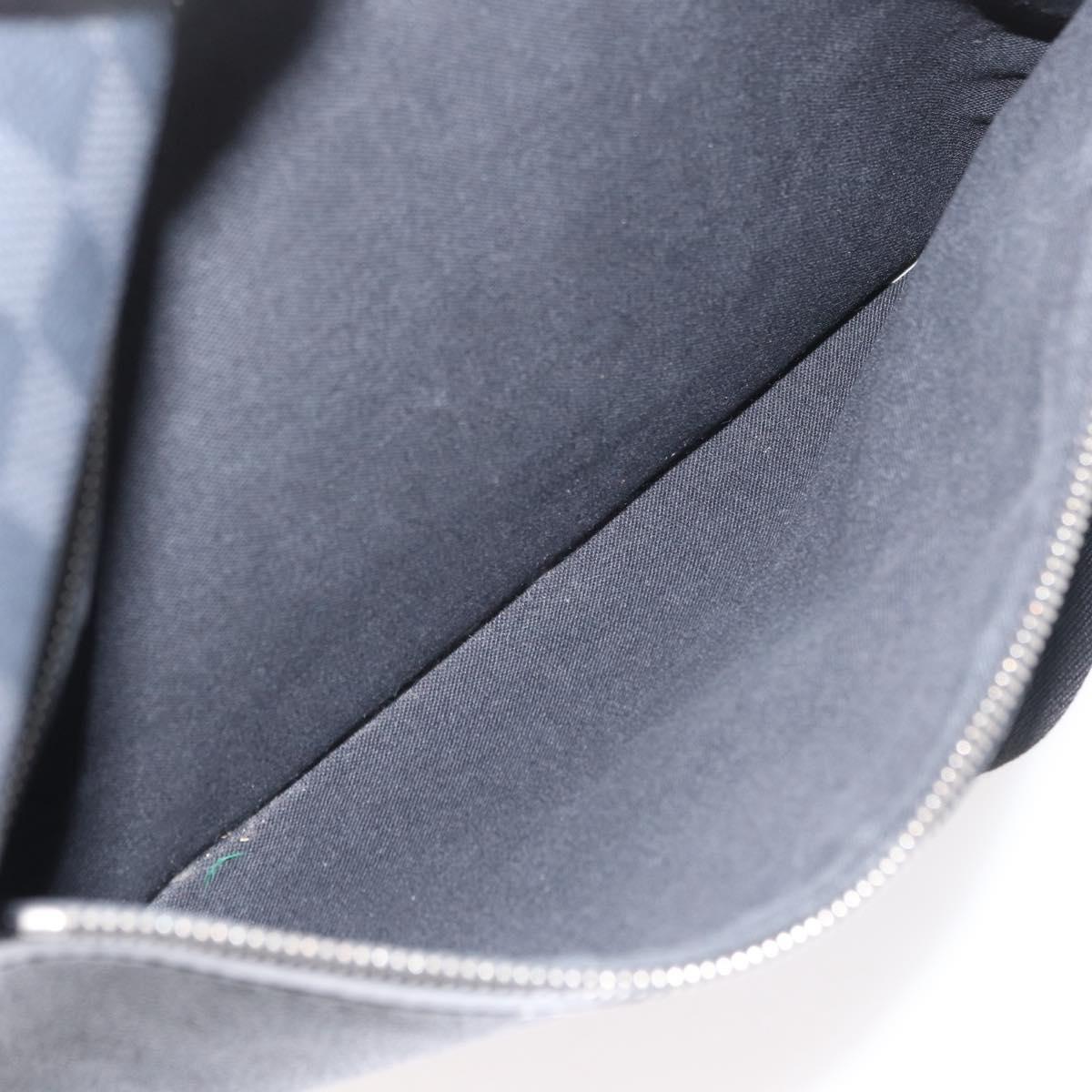 LOUIS VUITTON Damier Graphite Daniel GM Shoulder Bag N58033 LV Auth 176159