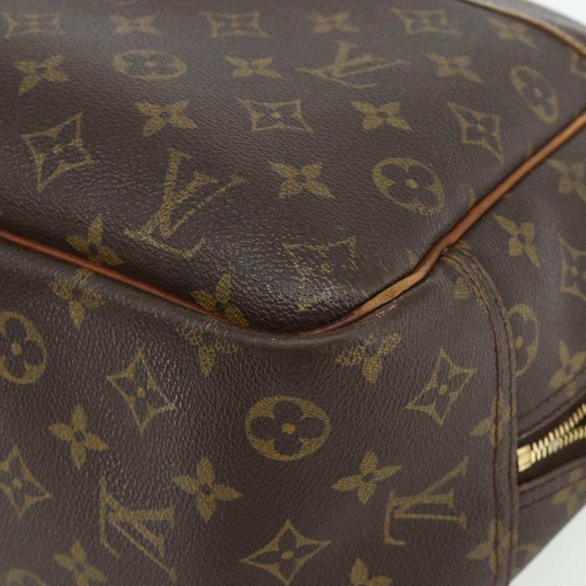 LOUIS VUITTON Monogram Deauville Hand Bag M47270 LV Auth 176166
