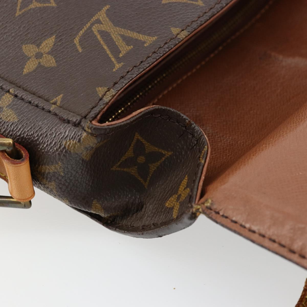 LOUIS VUITTON Monogram Saint Cloud GM Shoulder Bag M51242 LV Auth 176167
